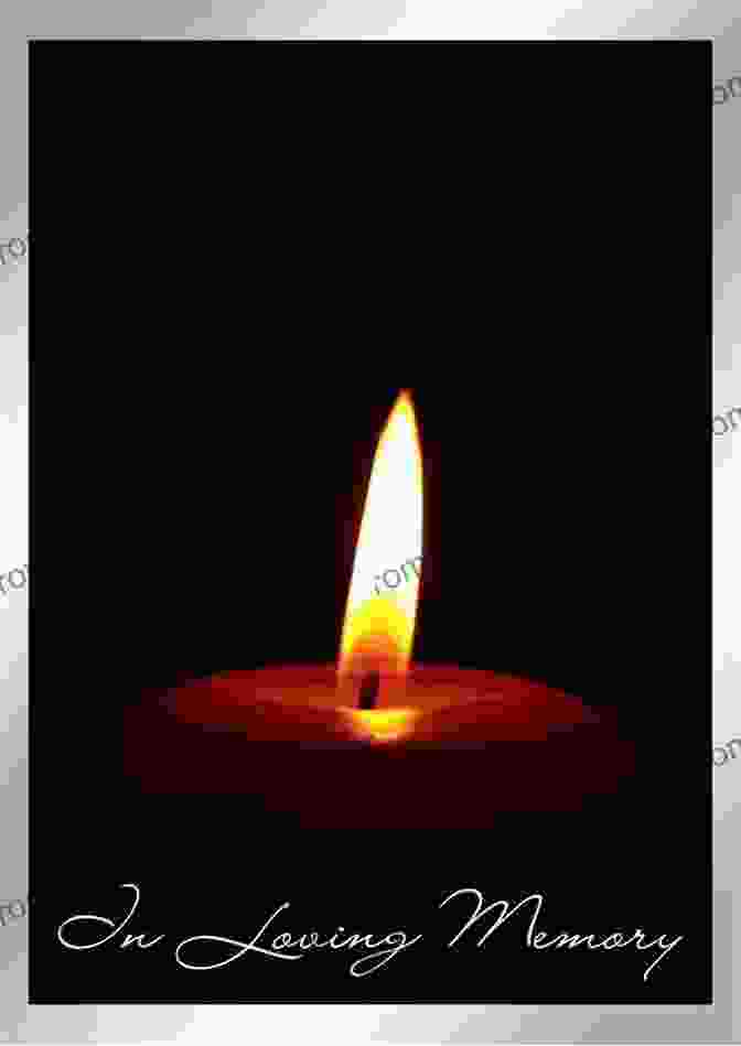 A Flickering Candle Against A Dark Background, Representing The Memory Of A Loved One. White Knuckle: A Poetry Collection