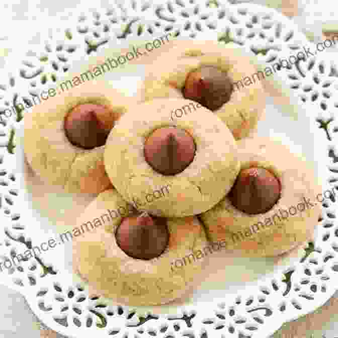 A Plate Of Freshly Baked Peanut Butter Blossoms Cookie Recipes: Delicious And Easy Cookies Recipes (Quick And Easy Cooking Series)