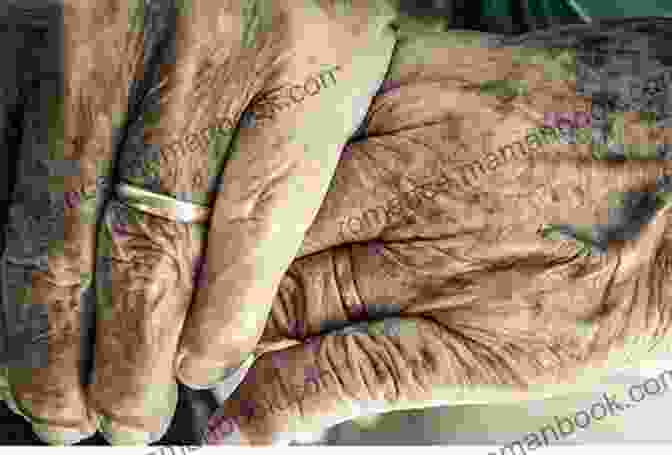A Poignant Photograph Of An Elderly Couple Holding Hands. Reflections Of Life Geoff Dressler