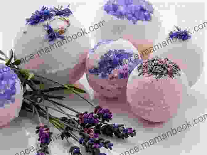 A Variety Of Embellishments For Making Bath Bombs, Including Dried Flowers, Herbs, And Glitter. Bath Bomb Revolution: A New Approach To Basic Bath Bombs