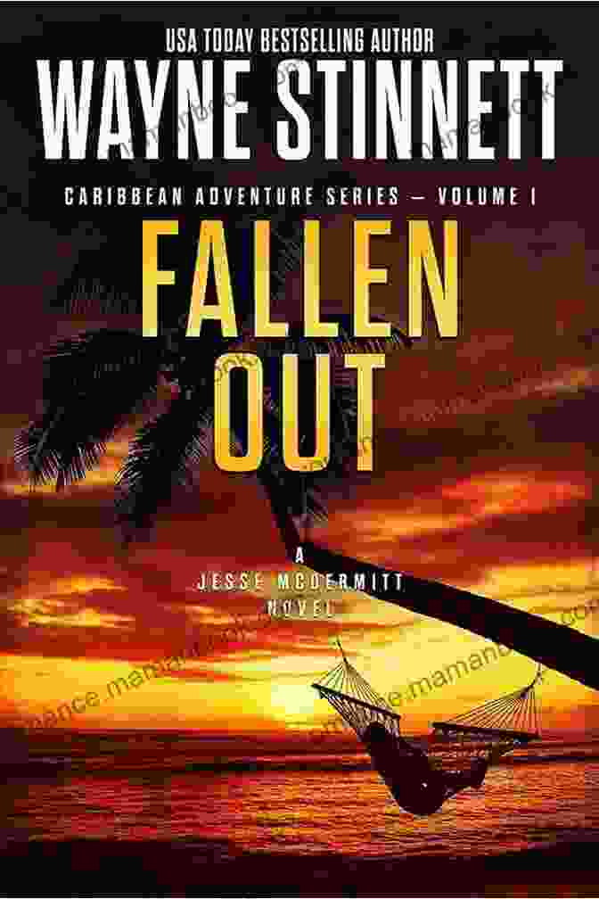 Book Cover Of Fallen Out, Featuring Jesse Mcdermitt On A Boat In The Caribbean Fallen Out: A Jesse McDermitt Novel (Caribbean Adventure 1)