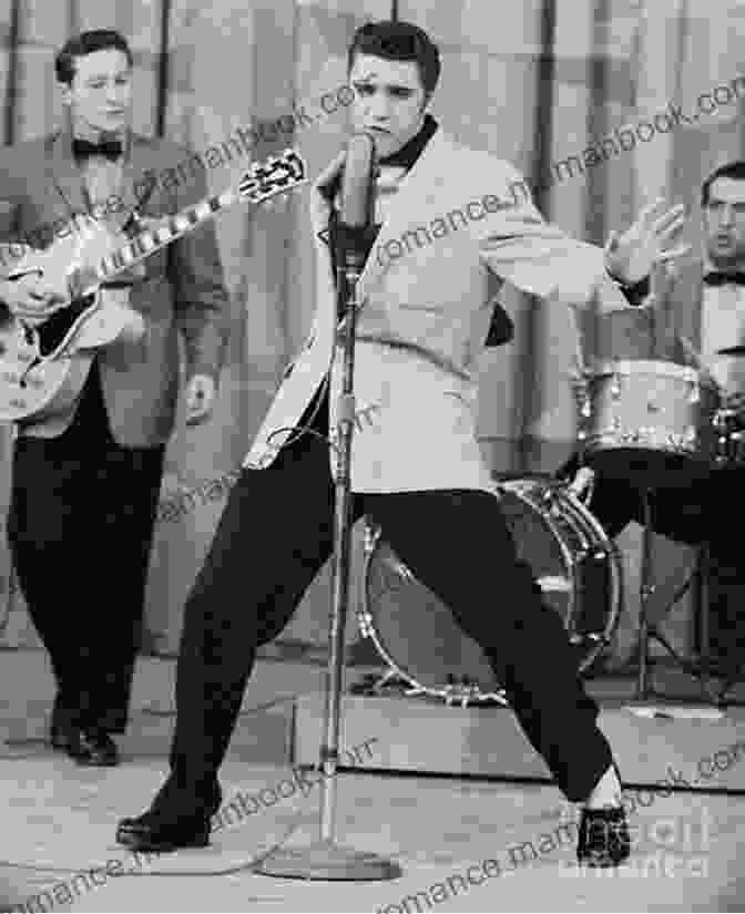 Elvis Presley Performing On Stage With Fans In The Audience Blue Swirl Vol 3: My Treasured Memories (My Treasured Memories Of Elvis)
