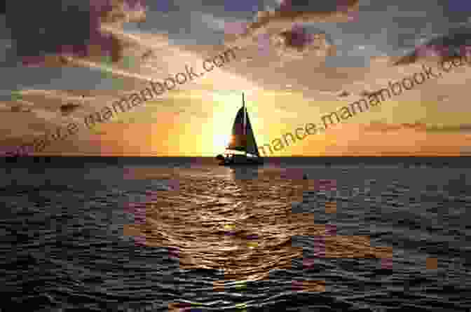 Image Of A Sailboat Navigating The Turquoise Waters Of The Caribbean Sea Rising Moon: A Jesse McDermitt Novel (Caribbean Adventure 19)