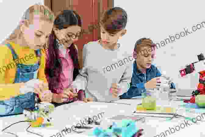 Image Of Children Working On STEM Projects With A Teacher Sustainable Energy And Coding For Kids Of Color: Stem Curriculum Workbook (Urban Literacy Project 3)