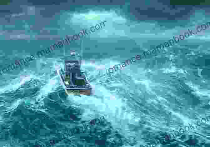 Jesse McDermitt's Boat Battling Through Stormy Seas Fallen Hero: A Jesse McDermitt Novel (Caribbean Adventure 10)