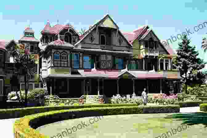 The Winchester Mystery House, A Sprawling Victorian Mansion With Intricate Carvings And Stained Glass Windows. Having A Blast At The Winchester Mystery House