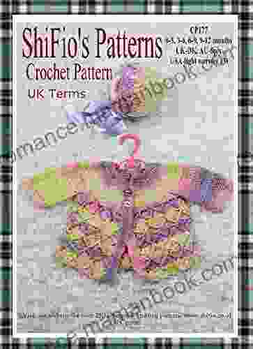 Crochet Pattern CP177 Baby Bavarian Stitch Matinee Jacket And Hat Preemie 0 3mth 3 6mth 6 9mth 9m 12mth UK Terminology