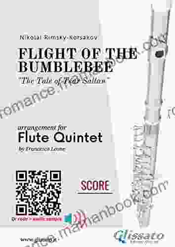 Score For Flute Quintet: Flight Of The Bumblebee: The Tale Of Tsar Saltan Interlude (Flight Of The Bumblebee For Flute Quintet 6)